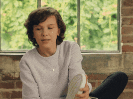 millie bobby brown hello GIF by Converse