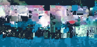 drossignol_ glitch colors broken error GIF