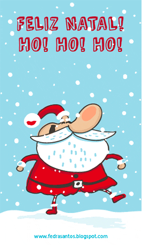 fedra-santos natal neve pai natal GIF