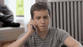 goodworker sad phone disappointed call GIF