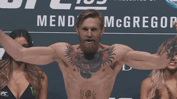 Screaming Conor Mcgregor GIF by UFC