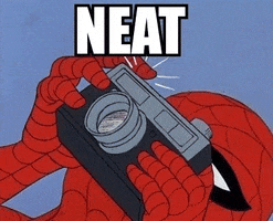 lenderyk camera picture spiderman neat GIF