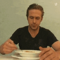 Ryan Gosling Cereal GIF