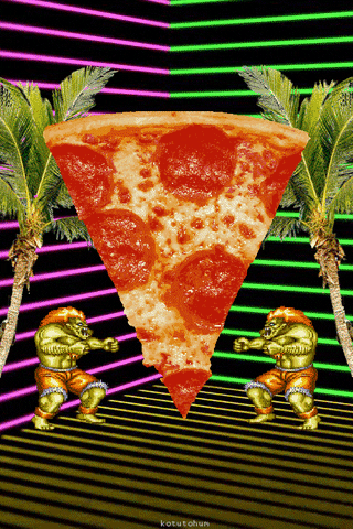 Street Fighter Pizza GIF by kotutohum