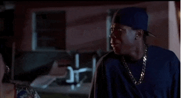 Movie gif. Chris Tucker as Smokey in Friday frowns and grimaces, shakes his head in frustration and shouts, "Damn it!" and then covers his face with his hands and cowers.