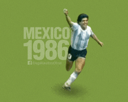 diegomaradonaoficial goal mexico argentina gol GIF