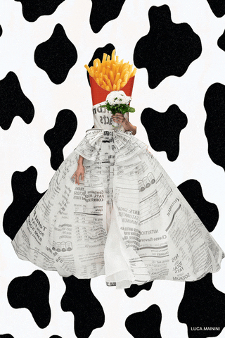 art collage GIF by Luca Mainini