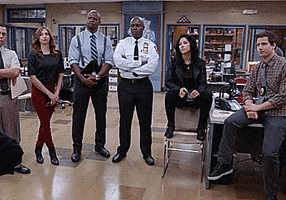marineekavoukjian brooklyn nine nine captain holt hot damn GIF