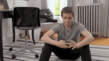 goodworker hello confused phone answer GIF