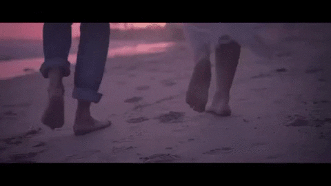 Beach Walk GIF by ICONnetwork - Find & Share on GIPHY