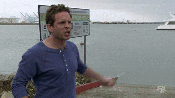 gifsco always sunny super saiyan dennis reynolds glenn howerton GIF