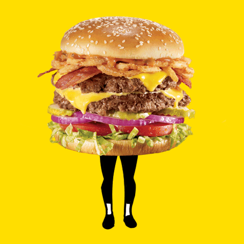 Burger Lol GIF by Robbie Cobb - Find & Share on GIPHY