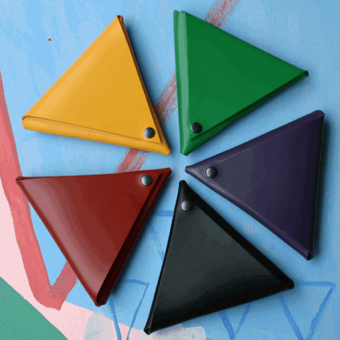 ark triangle clutchbag arkcambridge handtriangle GIF