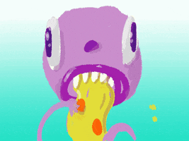 Hungry Feed Me GIF by Nate Bear