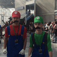 Jumping Comic Con GIF by GIPHY CAM