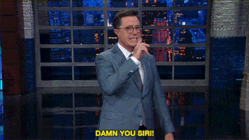 donald trump siri GIF by The Late Show With Stephen Colbert