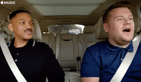 will smith GIF by Carpool Karaoke: The Series on Apple Music