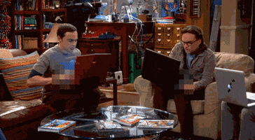 tucstwo big bang theory GIF