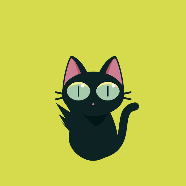 Animation Cat Gif By Natt Rocha - Find & Share On Giphy