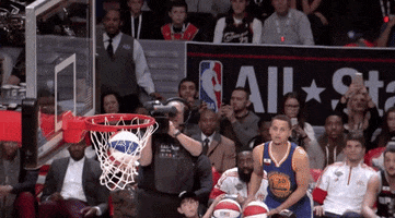 golden state warriors stephen curry steph curry swish three point contest GIF