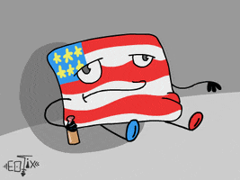 Independence Day Art GIF by Thomas Kastrati