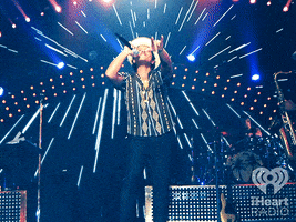 excited bruno mars GIF by iHeartRadio