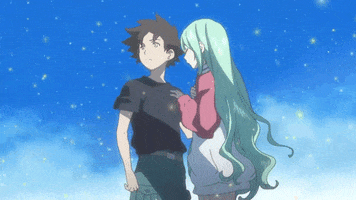 rza eureka seven kiss GIF