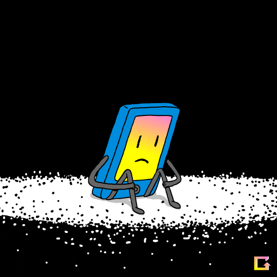sad tech GIF by Jared D. Weiss