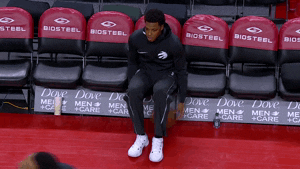 kyle lowry expression GIF by NBA