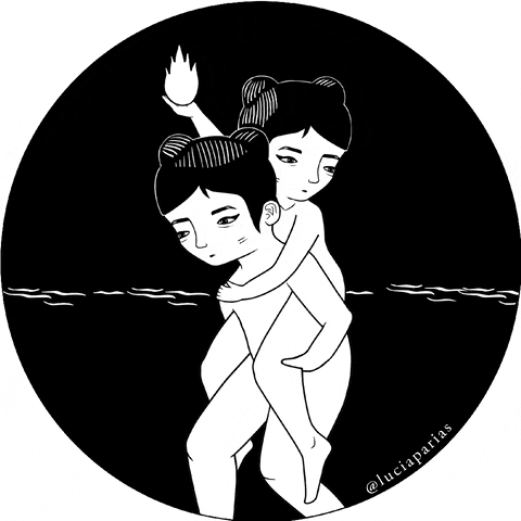 Fire Love GIF by Lucía Parias