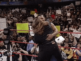 mike tyson hug GIF by WWE