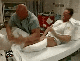 Hit Him Where It Hurts Steve Austin GIF by WWE