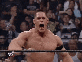 pumped up chest pound GIF by WWE