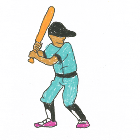 Baseball Hitting GIF by James Thacher