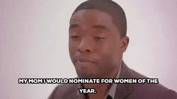 chadwick boseman my mom i would nominate for women of the year GIF by Identity