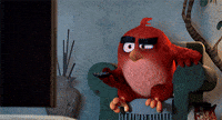 cable tv popcorn GIF by Angry Birds