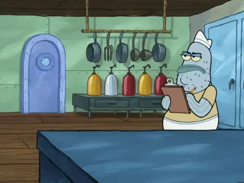 season 5 the original fry cook GIF by SpongeBob SquarePants