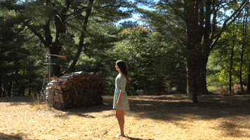 woman wind GIF by Quote Catalog