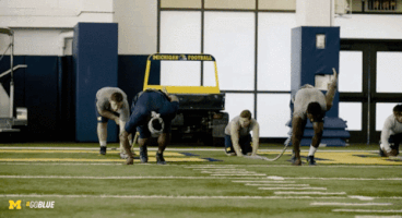 college football workout GIF by Michigan Athletics
