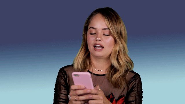 Cell Phone Swipe Left GIF by Debby Ryan - Find & Share on GIPHY