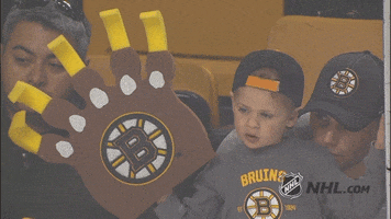 boston bruins nhl fans GIF by NHL
