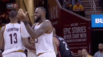 frustrated lebron james GIF by NBA
