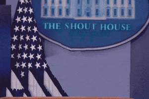 white house fake news GIF by Leroy Patterson