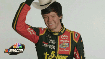erik jones cowboy GIF by NASCAR on NBC