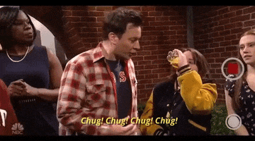 Jimmy Fallon Drinking GIF by Saturday Night Live - Find & Share on GIPHY