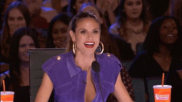 Happy Heidi Klum GIF by America's Got Talent