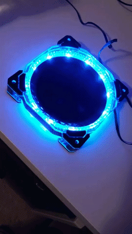 NGEN-PCs ngen pc's corsair rgb cup holder GIF