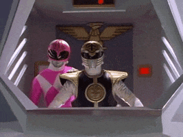 mighty morphin power rangers pink ranger GIF by Power Rangers