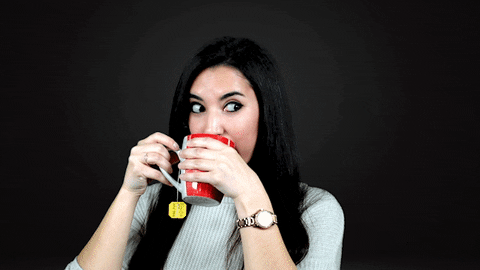 Oh My Sipping Tea GIF by buzzfeedladylike - Find & Share on GIPHY