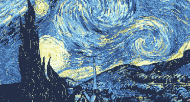 educarportal van gogh fisica matematica turbulencia GIF